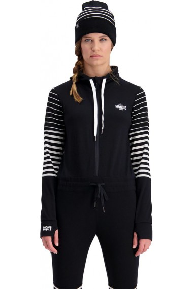 Mons Royale The Monsie One Piece (D) Black Thick Stripe Thin Stripe Mons Royale The Monsie One Piece (D) Black Thick Stripe Thin Stripe