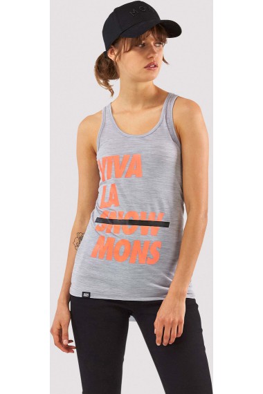 Viva La Tank (D) Grey Marl Viva La Tank (D) Grey Marl