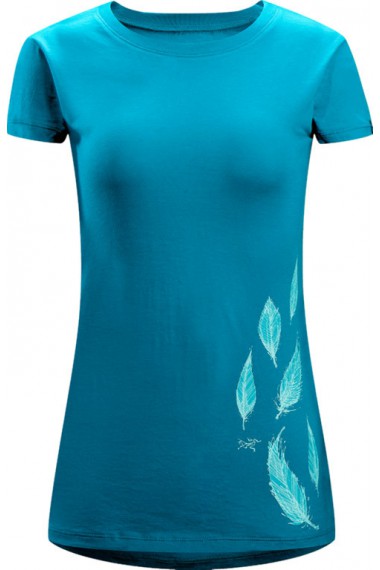 Arc'teryx Falling Feathers T-Shirt SS (D) Calypso Arc'teryx Falling Feathers T-Shirt SS (D) Calypso