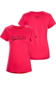  Script T-Shirt SS (D) Pink Tulip